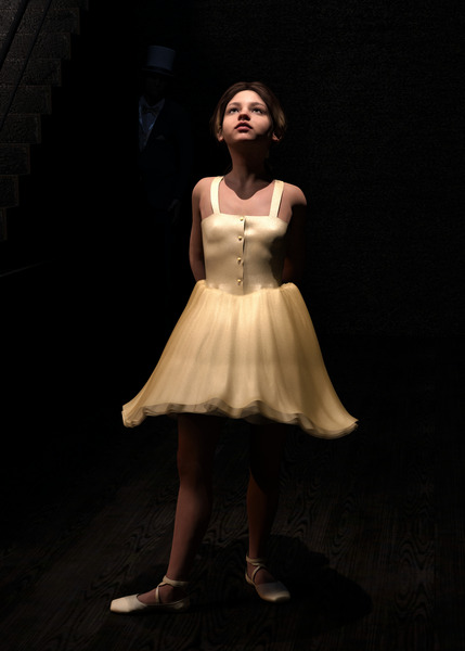 Little Dancer - Degas ballerina tribute Digital Download