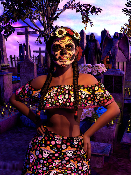 Day of the Dead - Dia de los Muertos Digital Download