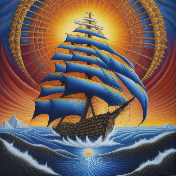 Epilogue Ship Setting Sail Digital Download