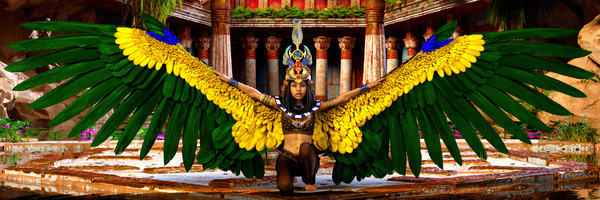 Ancient Egyptian Goddess Isis  Digital Download