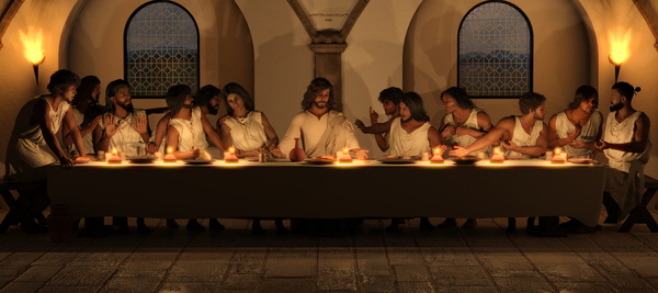 The Last Supper - 178MP 4:9 Ratio Digital Download
