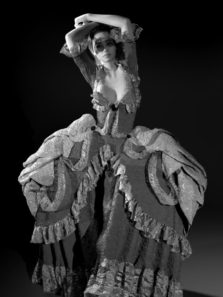 Paris 18th Century - Haute Couture - Ballet Theater  Digital Download