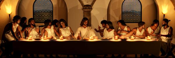 The Last Supper - 133MP 3:1 ratio Digital Download