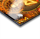 The Buddhista in Gold with gifts - goddess of transcendental wisdom Acrylic print