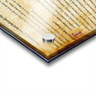 St Augustine Confessions Translation Impression Acrylique