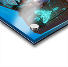 Girl Escaping Demon in Story Book - innocence vs evil Acrylic print