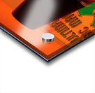 70s Girl in a Lava Lamp Impression Acrylique