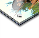 In the Sights of a Nude Indigenous Girl Impression Acrylique