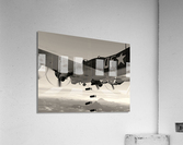 Boeing B-17 Flying Fortress Bomb Drop BW Acrylic Print