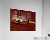 Impossible Ship in a Bottle Acrylic Print