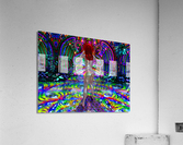 Psychedelic Ayahuasca Angel - DMT Journey Acrylic Print