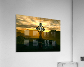 Celtic Cross Impression acrylique