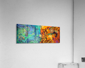 Ayahuasca - Masculine and Feminine Energy Enhanced Acrylic Print