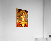 The Buddhista in Gold with gifts - goddess of transcendental wisdom Acrylic Print