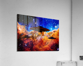 Carina Nebula James Webb Telescope UFO  Acrylic Print