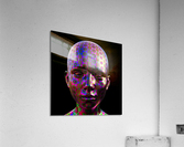 DMT Ayahuasca Experience - Black Background Acrylic Print