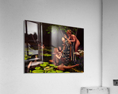 Hylas and the Nymphs Acrylic Print