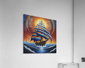 Epilogue Ship Setting Sail Acrylic Print