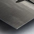 Boeing B-17 Flying Fortress Bomb Drop 2 BW Metal print