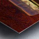 Impossible Ship in a Bottle Metal print