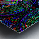 Psychedelic Ayahuasca Angel - DMT Journey Metal print