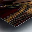 Serenade of the Celtic Harpist  Metal print