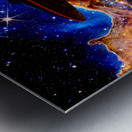 Carina Nebula James Webb Telescope UFO  Metal print