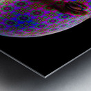 DMT Ayahuasca Experience - Black Background Metal print