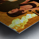 Yin and Yang as Twin Women Metal print