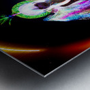 Psychedelic Ayahuasca Angel - DMT Journey Metal print