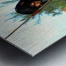 In the Sights of a Nude Indigenous Girl Impression metal