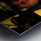 The Seductive Cleopatra VII Philopator Queen and Sex Symbol in her temple pool  Metal print