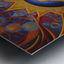 Prayer as Sacred Connection Metal print