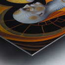 Farewells to Father Metal print