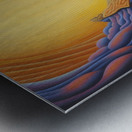 Persistance and Endurance Metal print