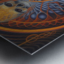 Acceptance of Fear Metal print