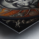 Unveiling Wisdom Metal print