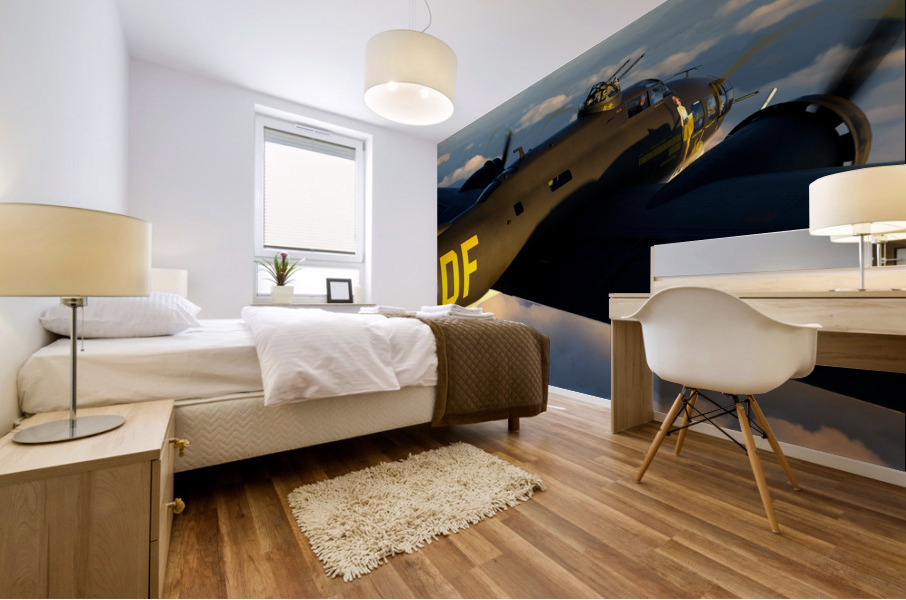 Boeing B-17 Flying Fortress Color Impression murale