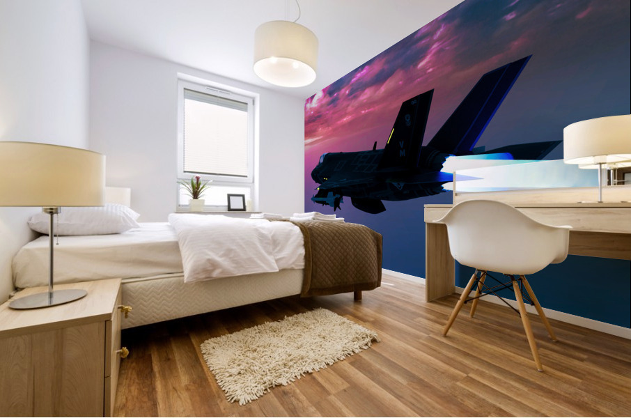 Lockheed Martin F-35 Lightning II Mural print