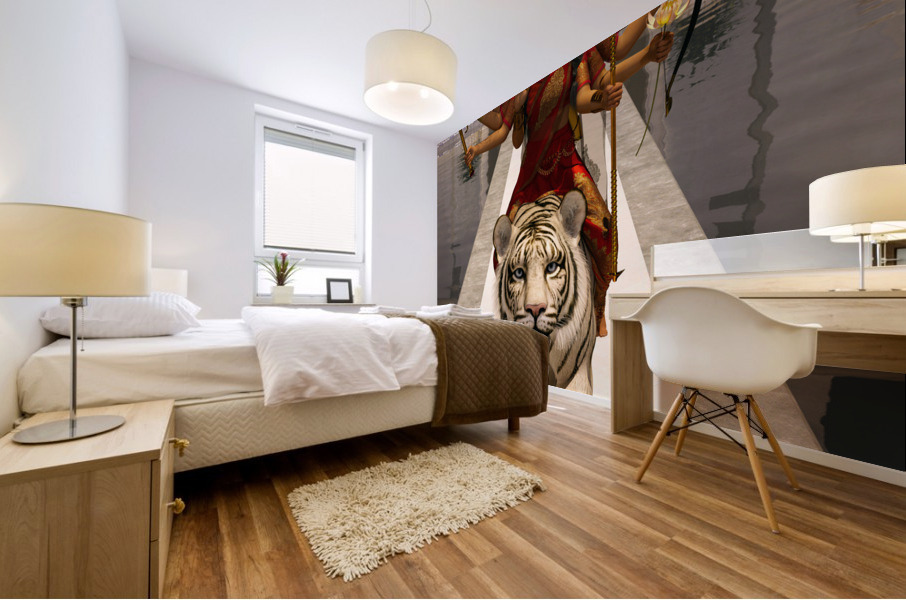 Hindu Goddess Durga Mural print