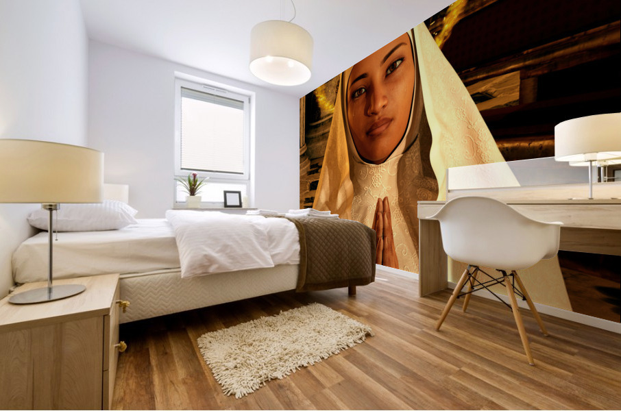 St. Monica of Hippo - Algerian Mural print