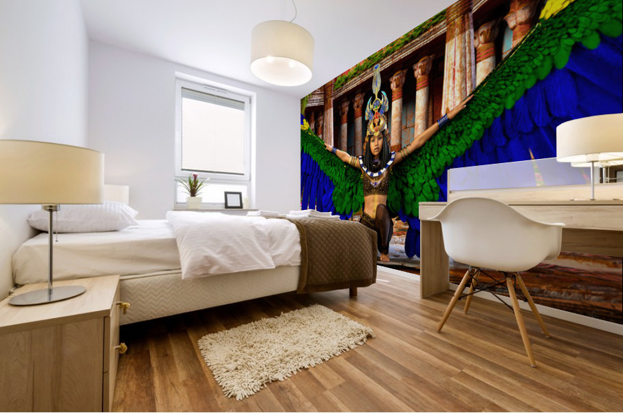 Ancient Egyptian Goddess Isis  Mural print