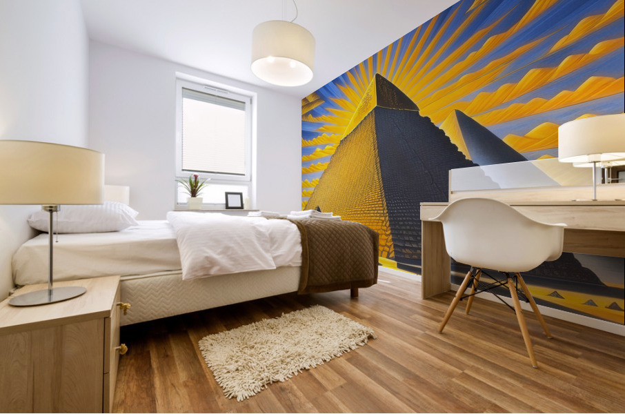 Crowning Reward of Persistence Mural print