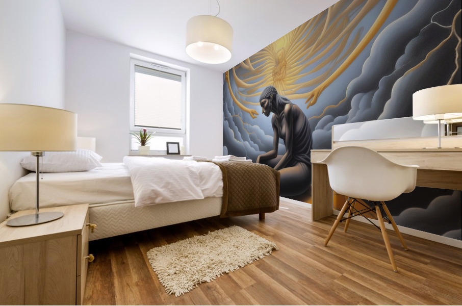 Overcoming Doubt Mural print