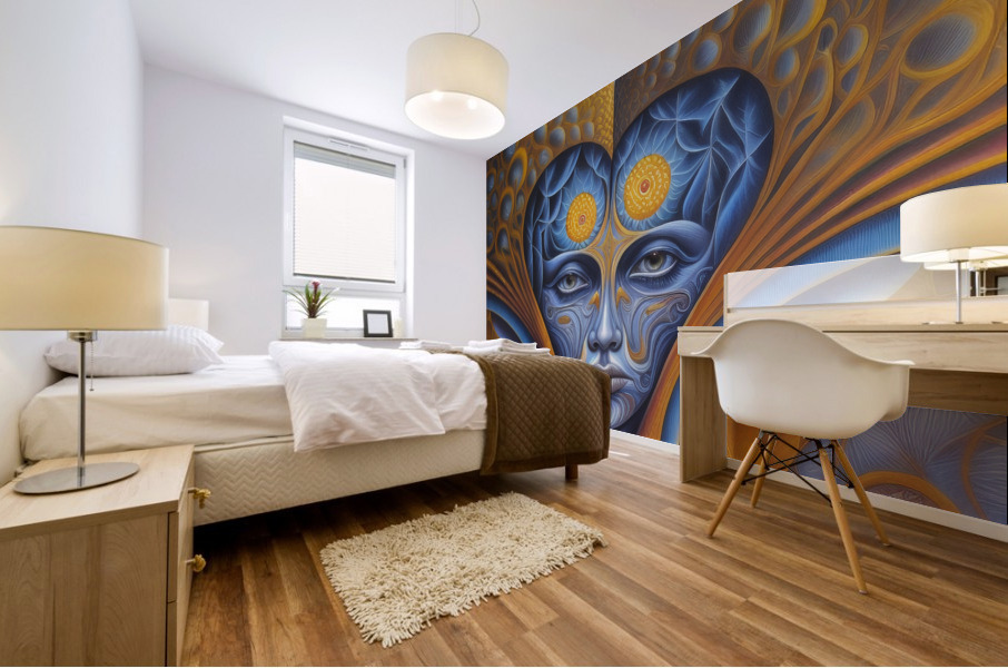 Embrace Sorrow and Joy Mural print