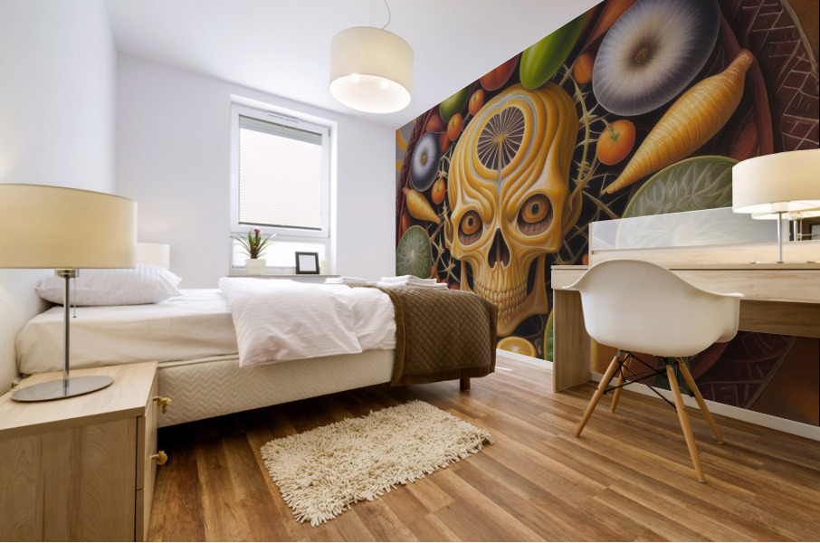 Nourishing the Mind and Soul Mural print