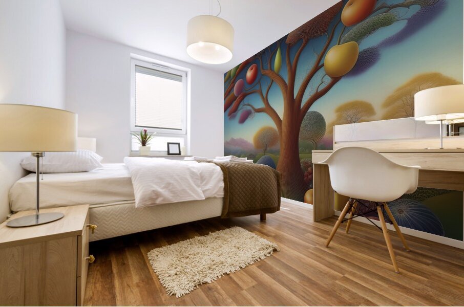 middle school47 Mural print