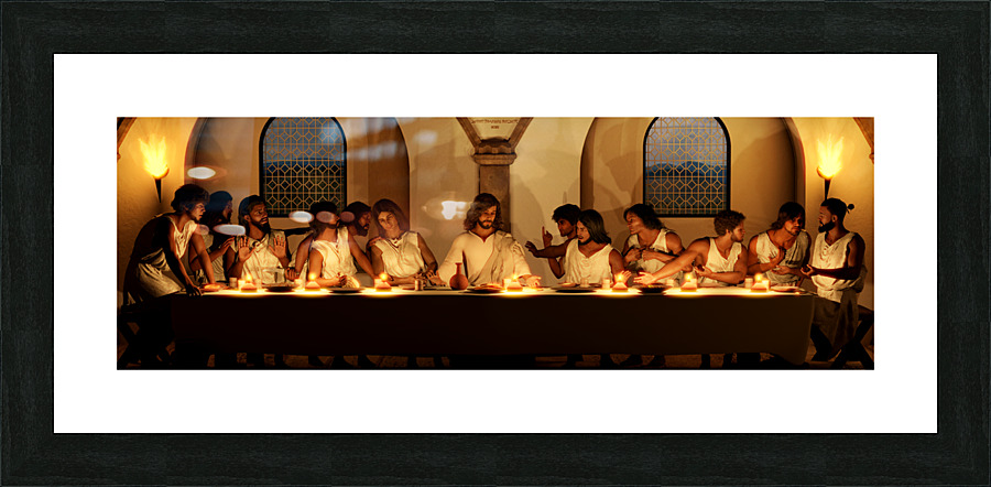 The Last Supper - 133MP 3:1 ratio Picture Frame print