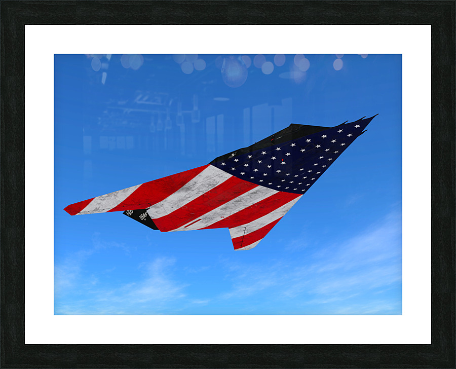 Lockheed F-117 Nighthawk Picture Frame print