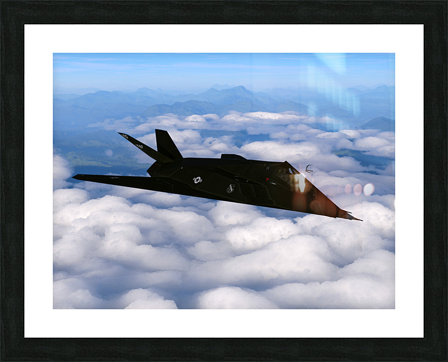 Lockheed F-117 Nighthawk Picture Frame print
